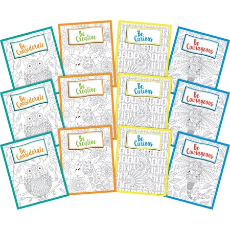 Barker Creek Be All You Can Be Art Prints Set, Boho Collection, 12/Set 4196